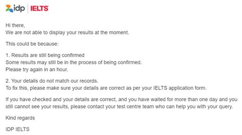 ielts result text message|Get my IELTS results .